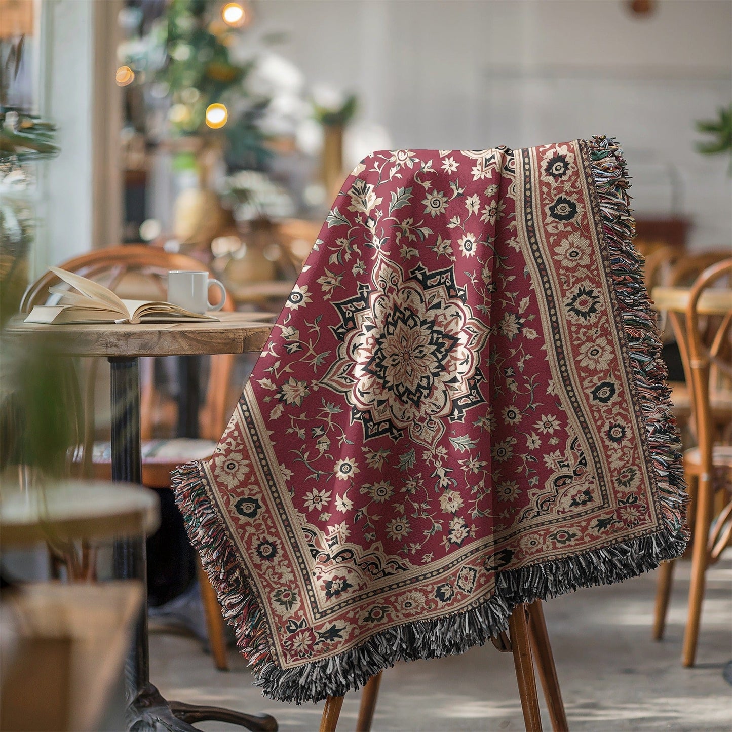 Beautiful Patterned Interior Cozy Decorative Throw