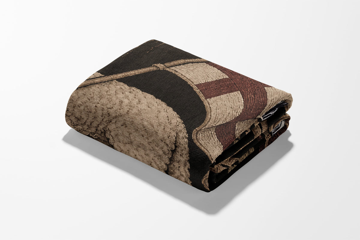 CalmNestStyle Agnus Dei Reverie Woven Blanket jacquard woven blanket