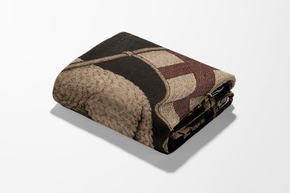 CalmNestStyle Agnus Dei Reverie Woven Blanket jacquard woven blanket