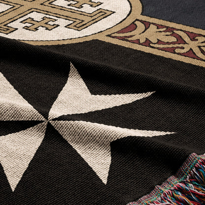 MyDesigns Ancient Orders I Royal Navy jacquard woven blanket