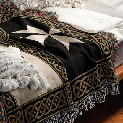 MyDesigns Medieval Wall Hanging – Order of Calatrava & Crusader Knights Woven Blanket jacquard woven blanket