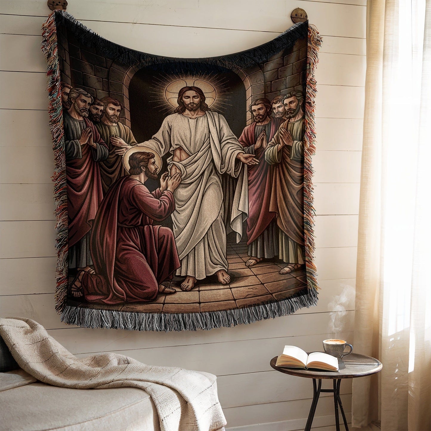 Beautiful Religious Scene Wall Hanging Art for Home Decor