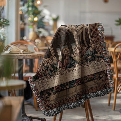 The Last Supper Throw Blanket Home Decor Accessory