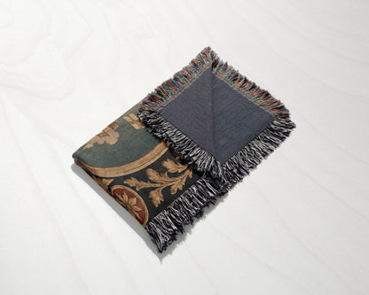 CalmNestStyle Kings of Christendom Triptych jacquard woven blanket