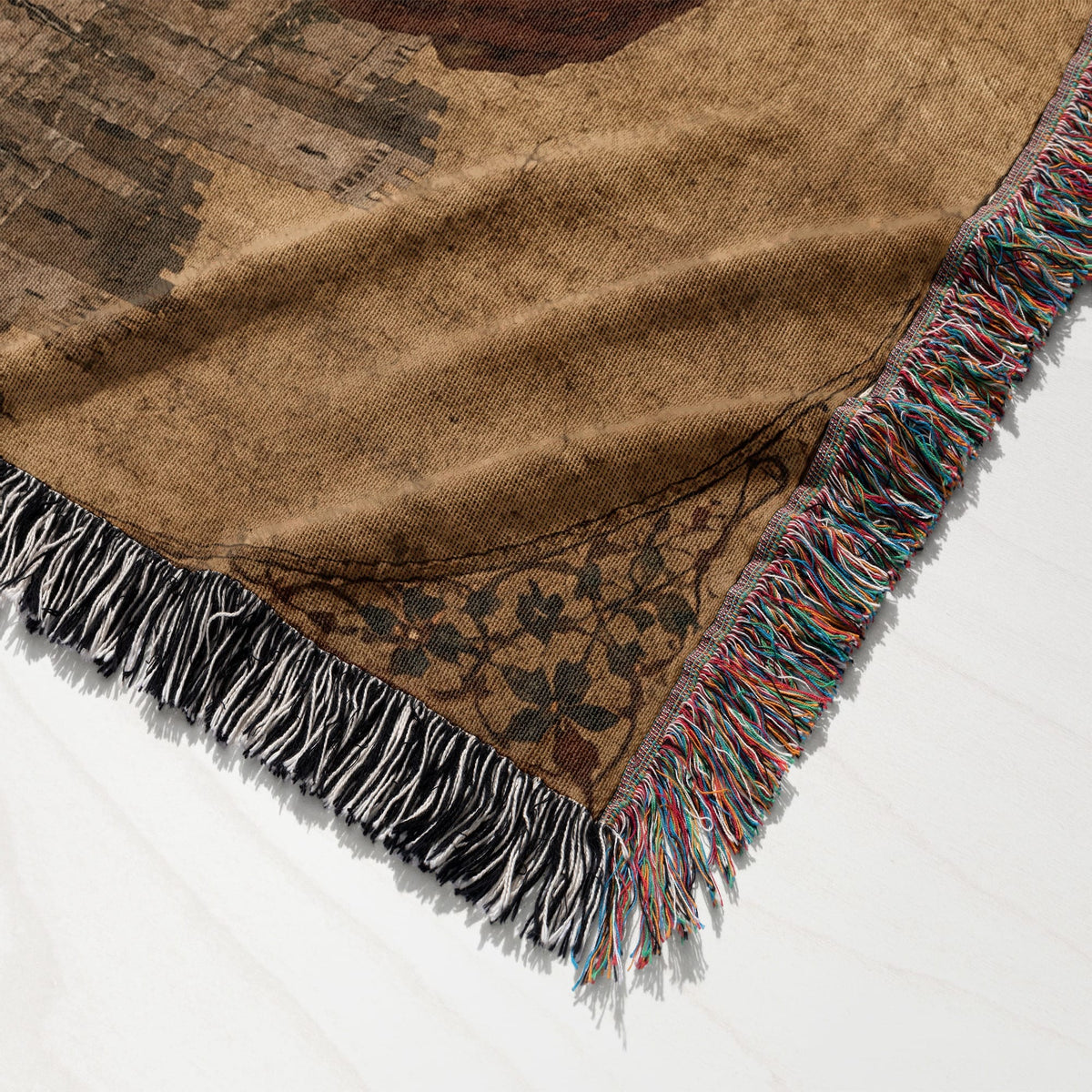 CalmNestStyle Baldwin IV and the Templar Army jacquard woven blanket