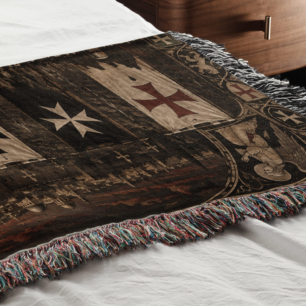 MyDesigns The Orders Before Jerusalem jacquard woven blanket