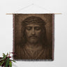 Crown Of Thorns Jesus Christ Woven Blanket