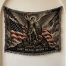 Saint Michael Defend Us American Flag