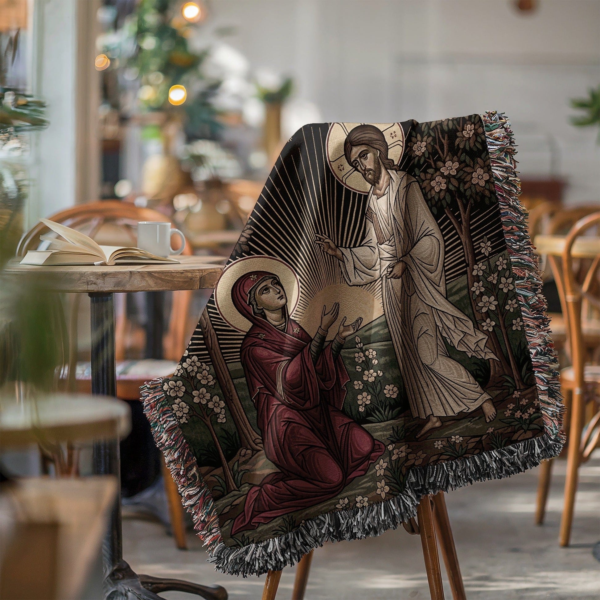 Religious Icon Tapestry Throw Blanket product