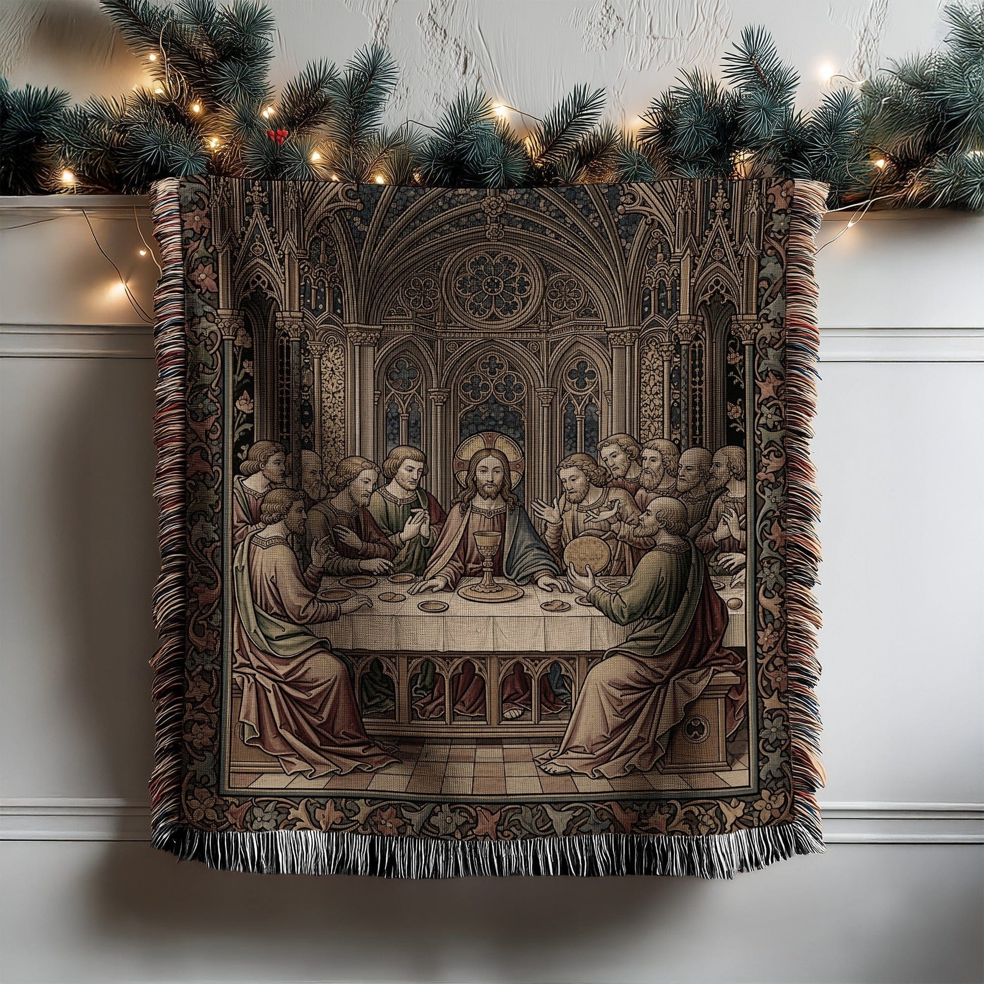 The Last Supper Tapestry Wall Decoration Art Blanket