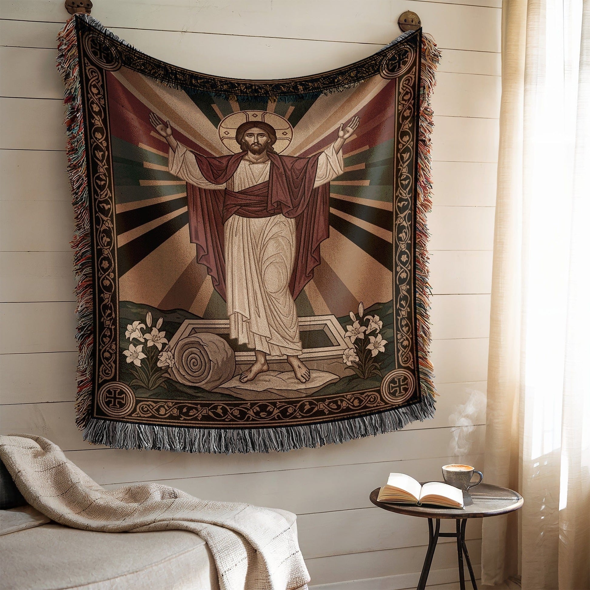 Religious Artwork Tapestry Wall Hanging Home Decor