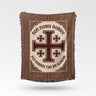 Non Nobis Domine Templa Woven Blanket