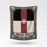 The Templar Oath Templa Woven Blanket