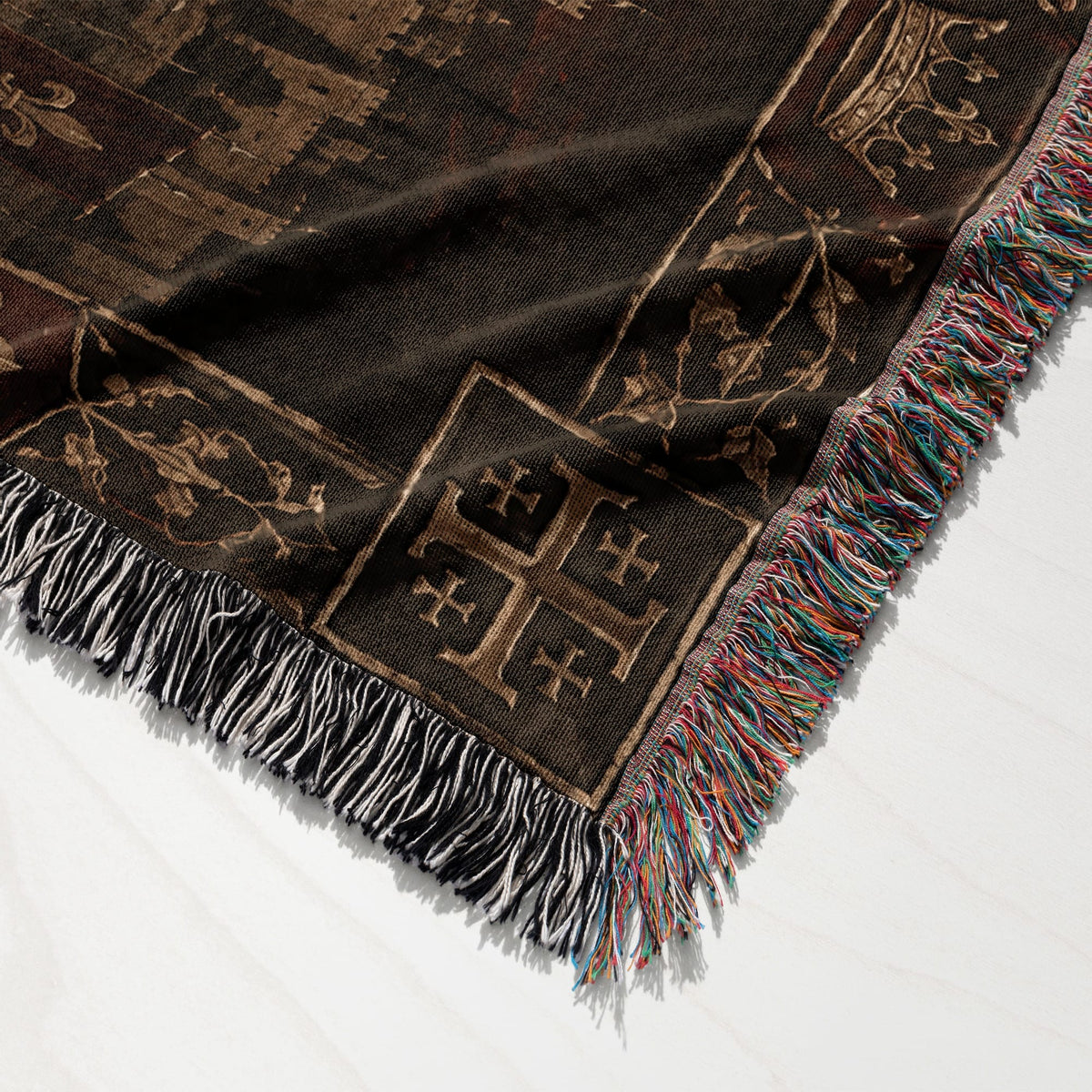MyDesigns Baldwin IV I The King Before His Army jacquard woven blanket