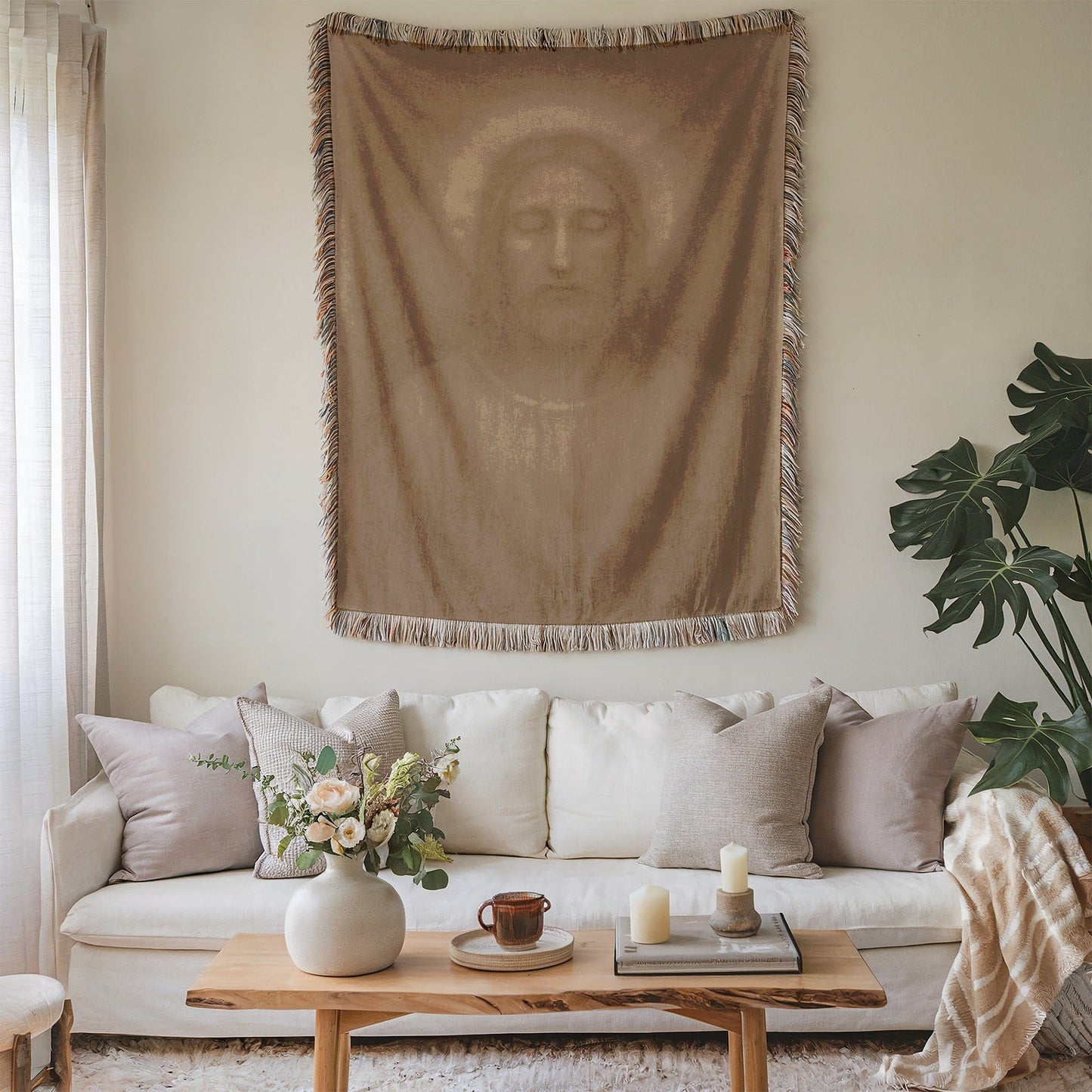 Sacred Art Tapestry Wall Hanging for Home Decor