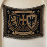 Lion Cross Eagle Woven Blanket I Name & Est. Date