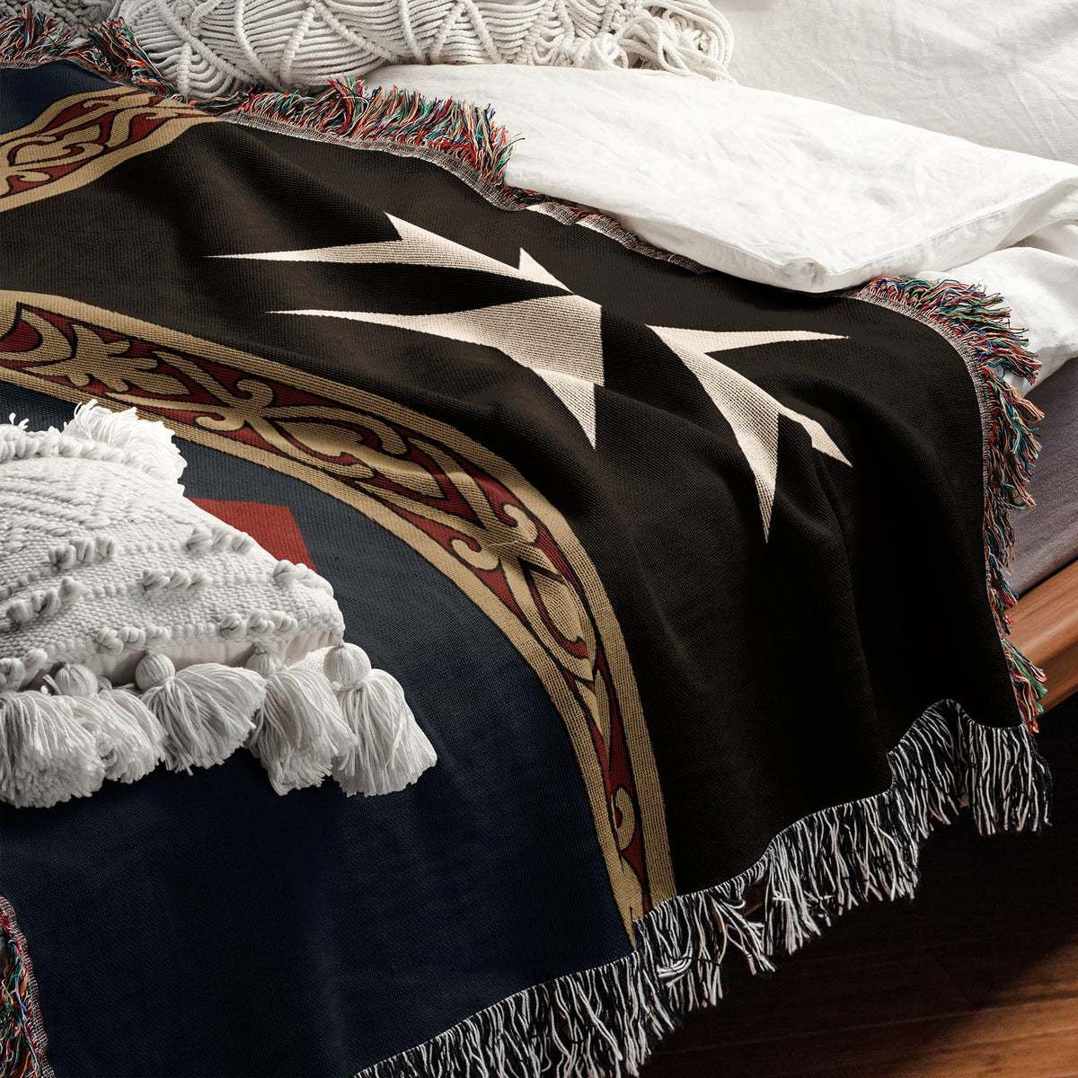 MyDesigns Ancient Orders I Royal Navy jacquard woven blanket