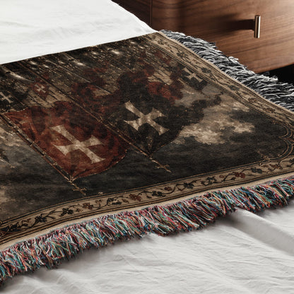 CalmNestStyle Baldwin IV Rides with His Army jacquard woven blanket