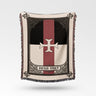 Deus Vult Templar Knight's Blanket