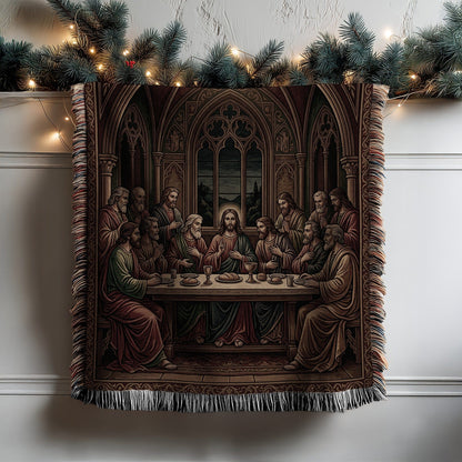 Last Supper Tapestry Christmas Wall Hanging Decor