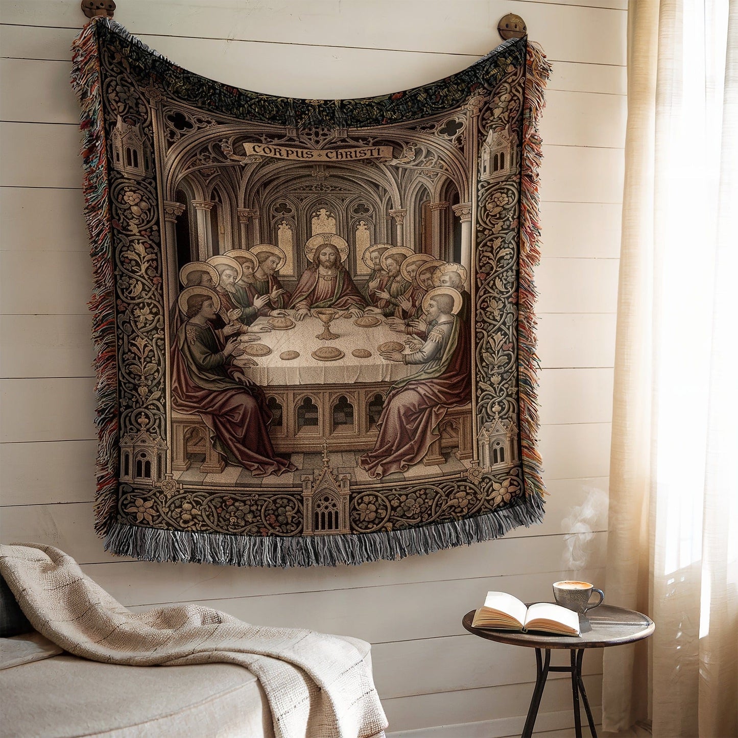 Corpus Christi The Last Supper Wall Hanging Tapestry