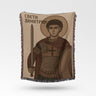 Sveti Dimitrije Saint Demetrius Illustration Image Woven Blanket