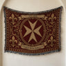 Maltese Circle Woven Blanket I Name & Est. Date