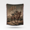 Baldwin IV Kingdom of Jerusalem Ride Baldwin IV Woven Blanket