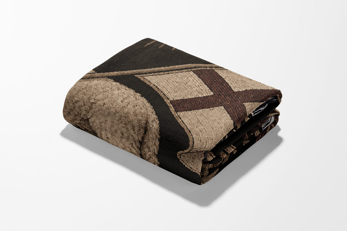 CalmNestStyle Agnus Dei Sacred Art Woven Blanket jacquard woven blanket
