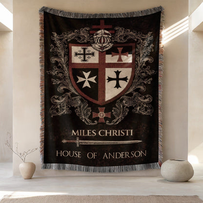 Miles Christi House of Anderson Woven Tapestry Blanket
