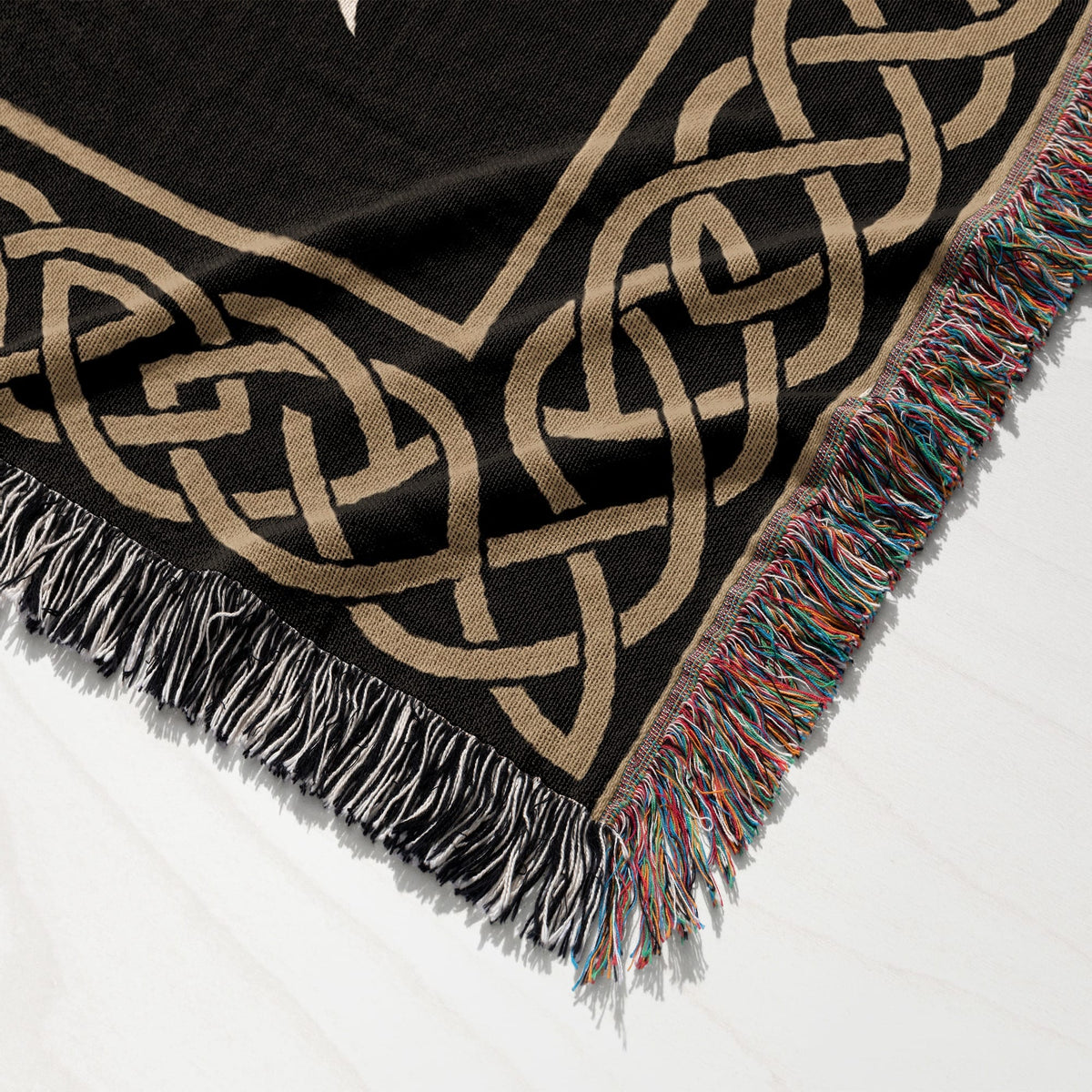 MyDesigns Crusader Orders Medieval Blanket – Santiago Templar Hospitaller Teutonic Woven Throw jacquard woven blanket
