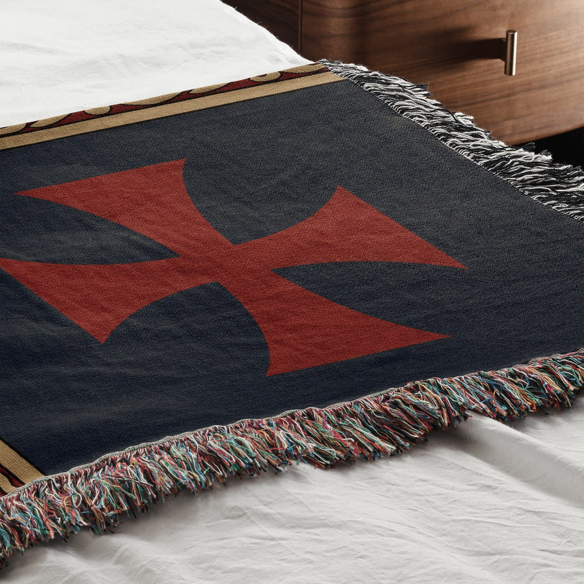 MyDesigns Ancient Orders I Royal Navy jacquard woven blanket