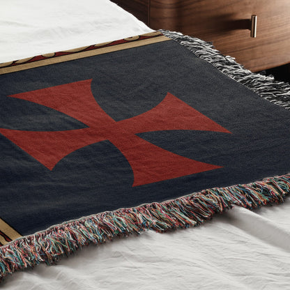 MyDesigns Ancient Orders I Royal Navy jacquard woven blanket