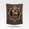 Agnus Dei Sacred Art III Woven Blanket