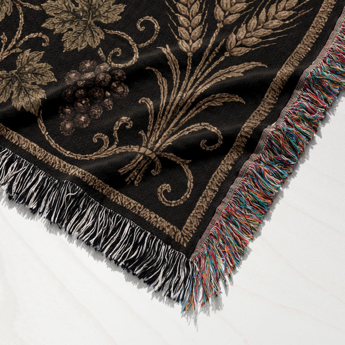 CalmNestStyle Agnus Dei Reverie Woven Blanket jacquard woven blanket