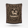 Divine Agnus Dei Ornate Woven Blanket
