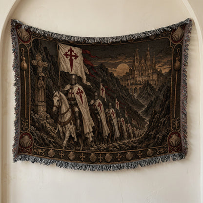 MyDesigns Order of Santiago – The Mountain Pass jacquard woven blanket