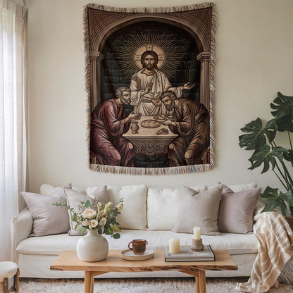Last Supper Jesus and Disciples Wall Hanging Tapestry