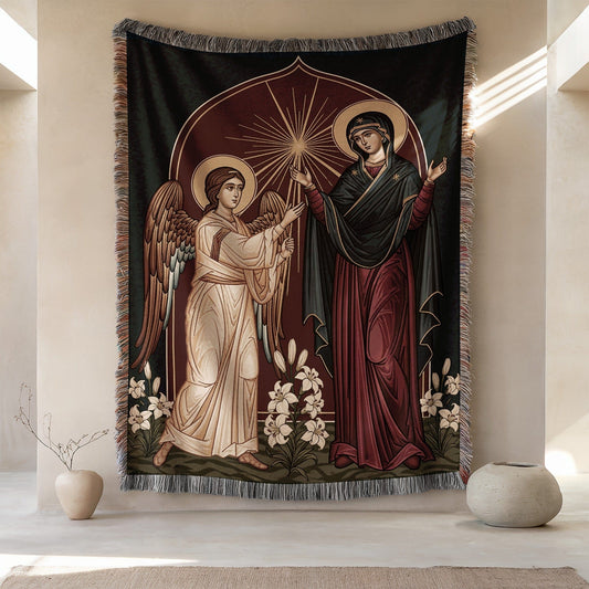 Religious Icon Wall Art Tapestry Decor for Home