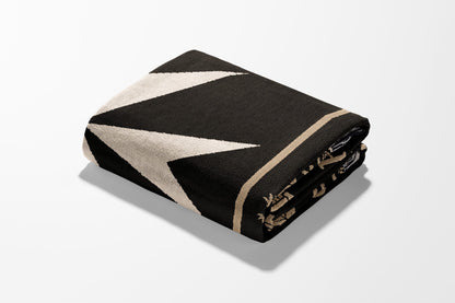 CalmNestStyle Order of Saint John Hospitallers Fleur-de-Lis Woven Blanket jacquard woven blanket