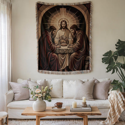 Last Supper Jesus and Disciples Wall Tapestry Decor