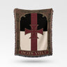 Regal Deus Vult Templa Woven Blanket