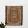 Shroud Of Turin Inspired Design Artistic Jesus Woven Blanket