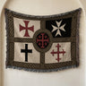 Medieval Wall Hanging – Order of Calatrava & Crusader Knights Woven Blanket