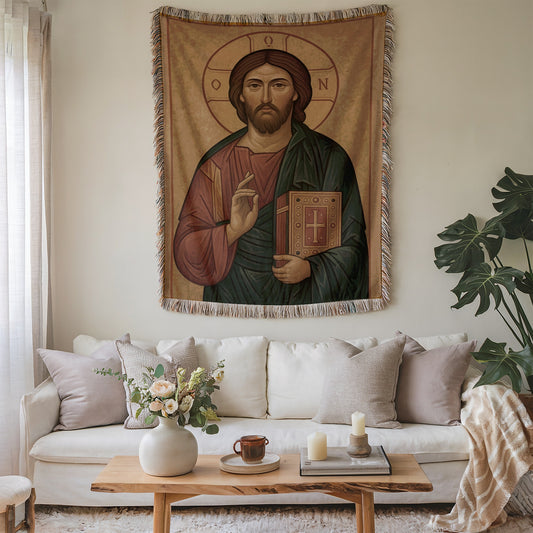 Religious Jesus Christ Tapestry Home Decor Product