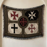 Medieval Tapestry Blanket – Calatrava & Crusader Orders Woven Throw