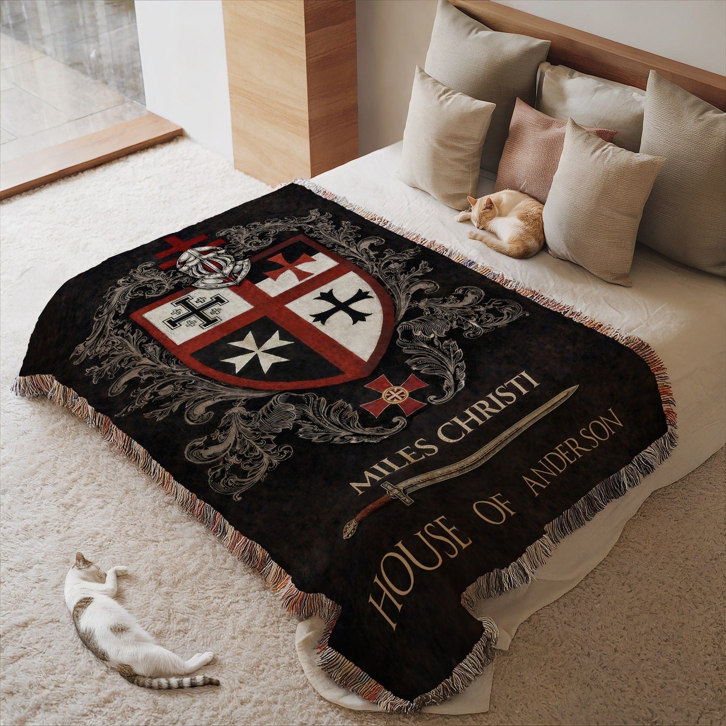 Miles Christi House of Anderson Custom Blanket