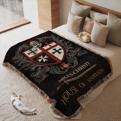 Miles Christi House of Anderson Custom Blanket