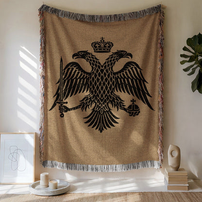 Double-Headed Eagle Tapestry Wall Hanging for Home Decor