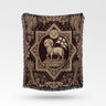Divine Lamb & Dove Woven Blanket